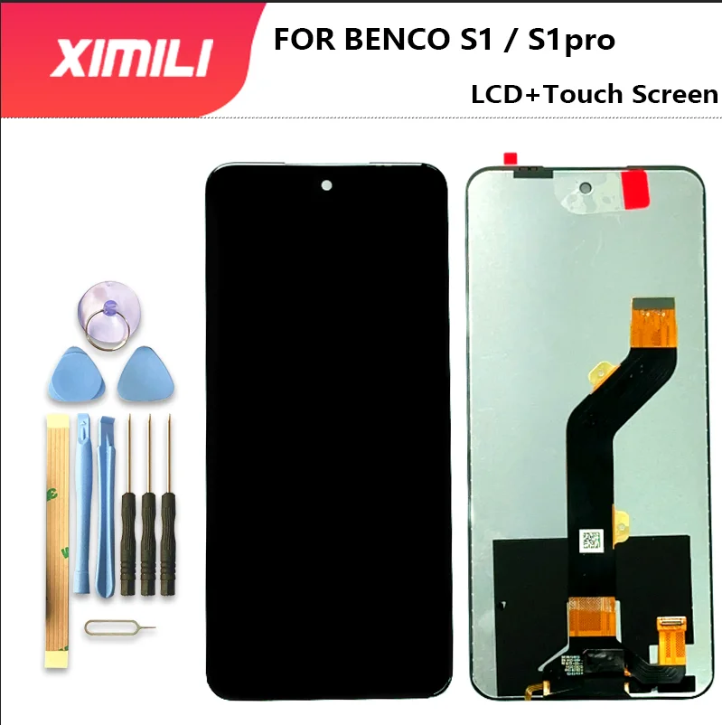 

6.8 inch HD+ Android 13 For benco S1 LCD Display+Touch Screen 100% Original Tested LCD Digitizer Panel Replacement For S1