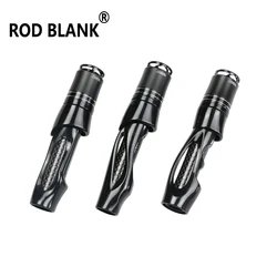 Rod Blank 1 Set Spinning Reel Seat +Aluminium Trim Hood Fishing Rod Repair Accessory Rod Building Components
