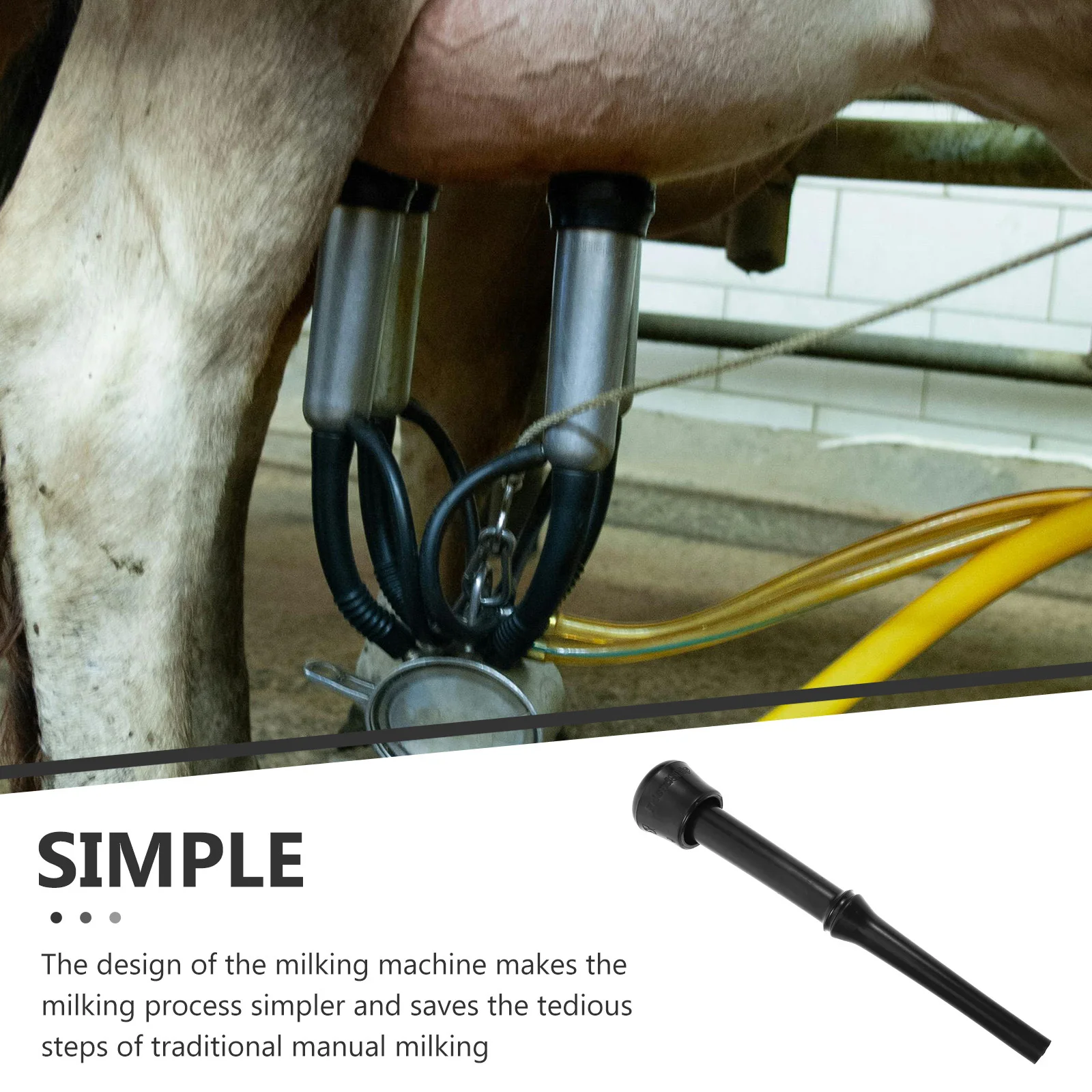 

Stable Livestock Milking Machine Liner Replacement Rubber Suction Head Part for Sheep Cattle Horses Accessory