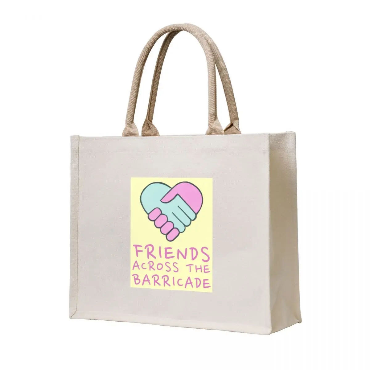 

Derry Girls - Friends Across the Barricade Tote Bag Gift bag personalized tote bag shopper bags