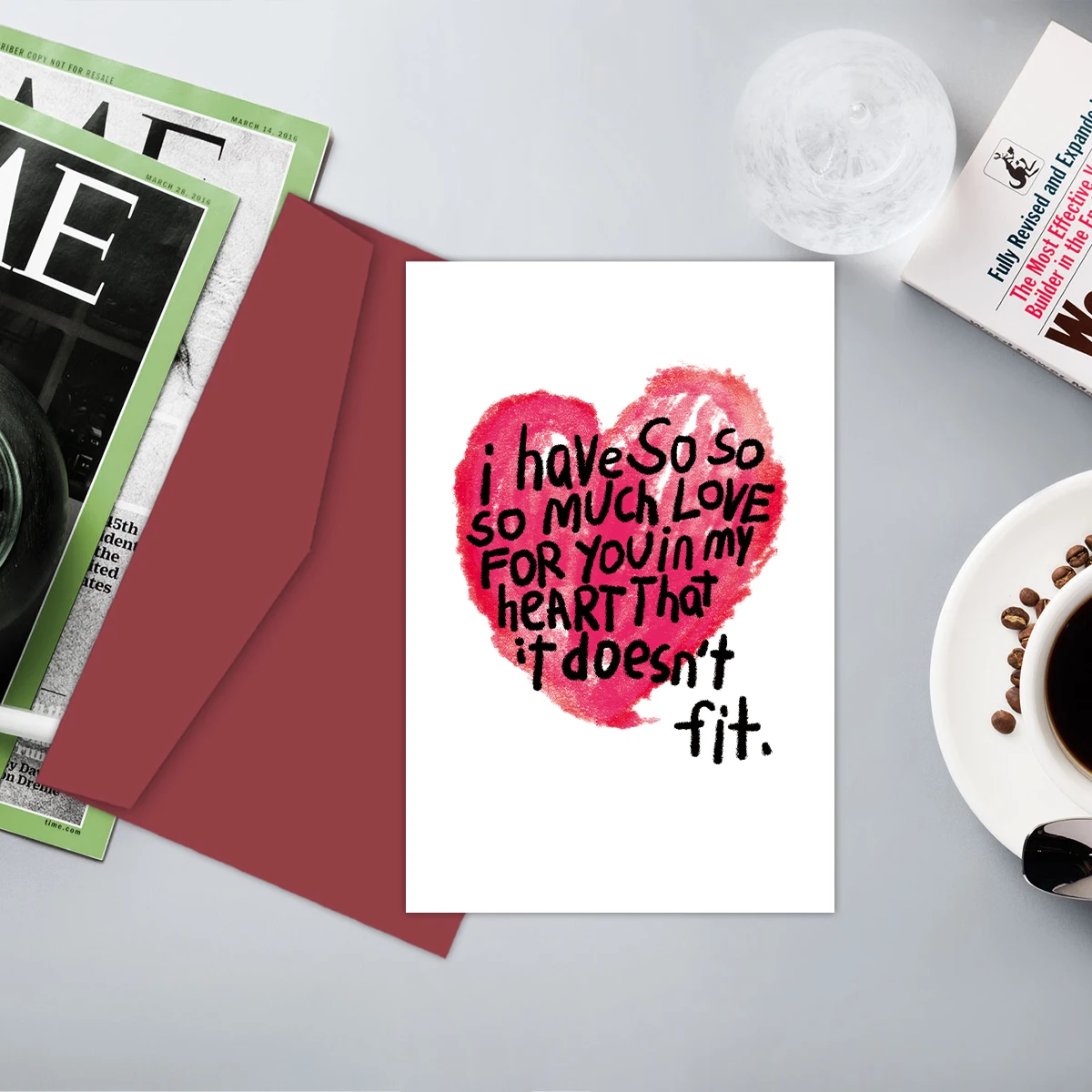 Romantic Birthday Card for Him Her,I Love You So Much,Valentine\'s Day Greeting Cards,Wedding Proposal Card for Men Women Couples