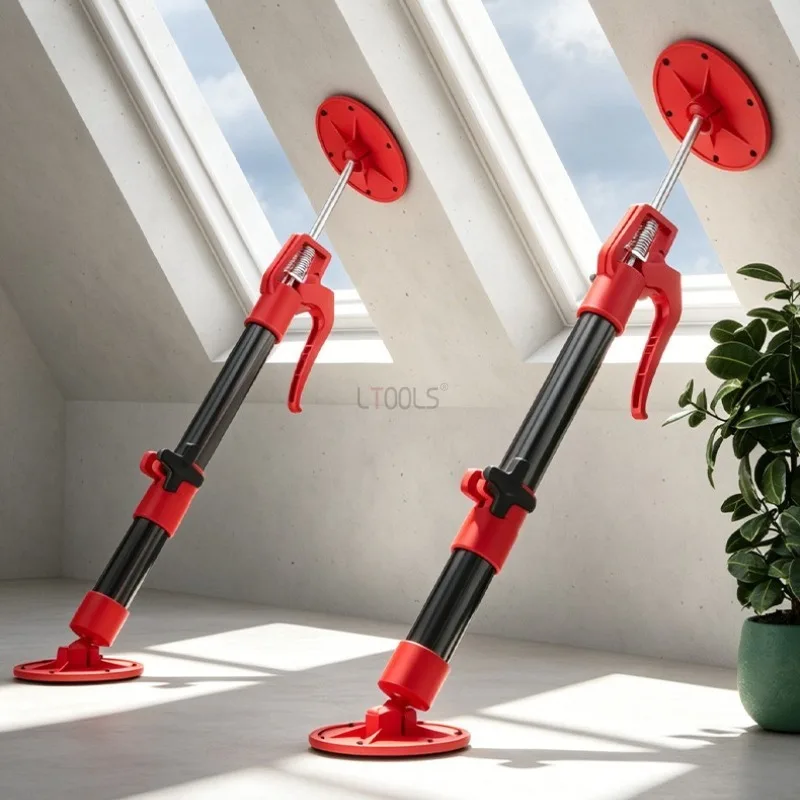 Cabinet Jack Lift Support Effortless Support Tool Adjustable Support Pole Pole for Wall Cabinet Drywall Woodworking Installation