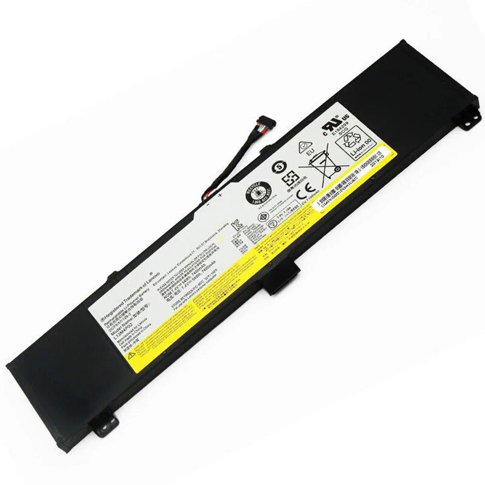 Imagem -04 - Bateria Original do Portátil para Lenovo Brandnew 7.4v 54wh Erazer Y5070 Y70-70 Y50-70am-ise L13n4p01