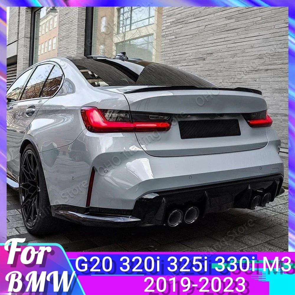 

G20 G28 G80 M3 Style Car Rear Trunk Spoiler Wing Tail Roof Spoiler For BMW 3 Series G20 320i 325i 330i 2019 2020 2021 2022 2023