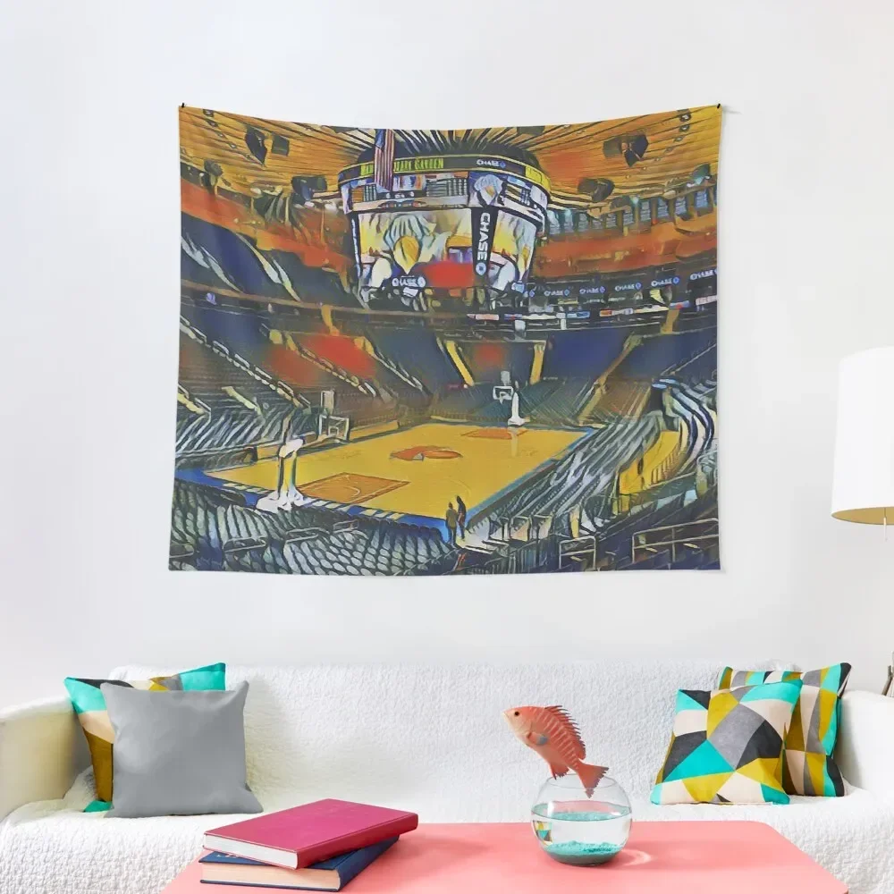 

Madison Square Garden MSG NYC New York Tapestry Korean Room Decor Hanging Wall Tapestry