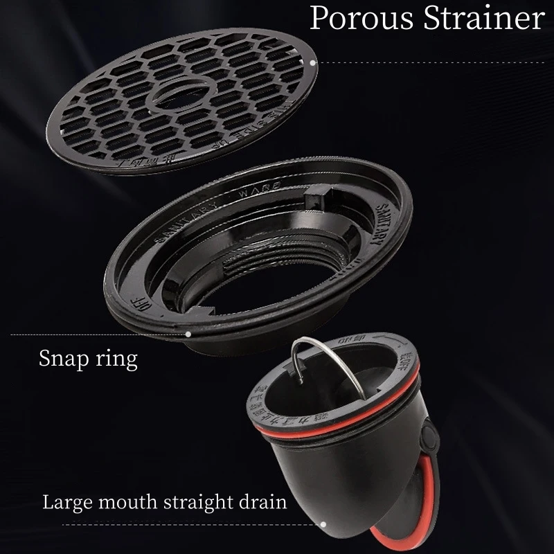 Deodorant Floor Drain Core Shower Sewer Hair Strainer Bathroom Insect Proof Drains Filter Cover Bathroom Accessories