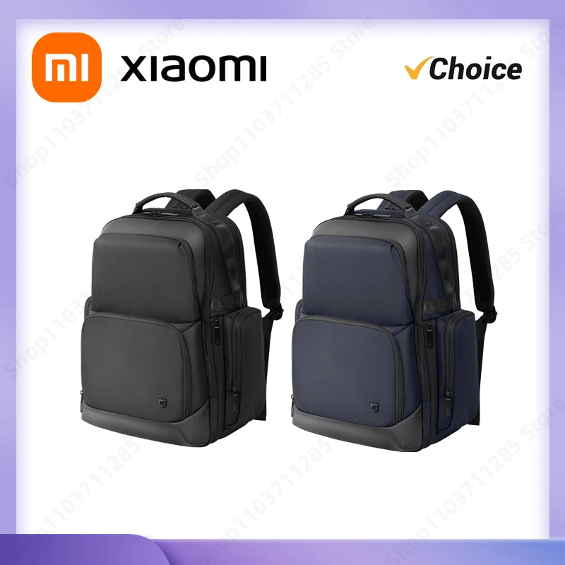 2024 New Xiaomi Mijia Business Large Capacity Backpack School Bag Max 29L Outdoor Travel backpack Shoulders Bag Water Repellent