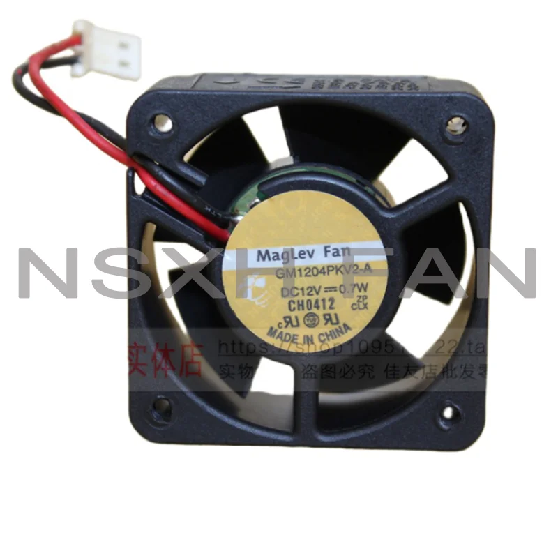 1pcs 4020 12V 0.7W 40mm GM1204PKV2-A ultra Quiet 2 Wire Cooling Fan