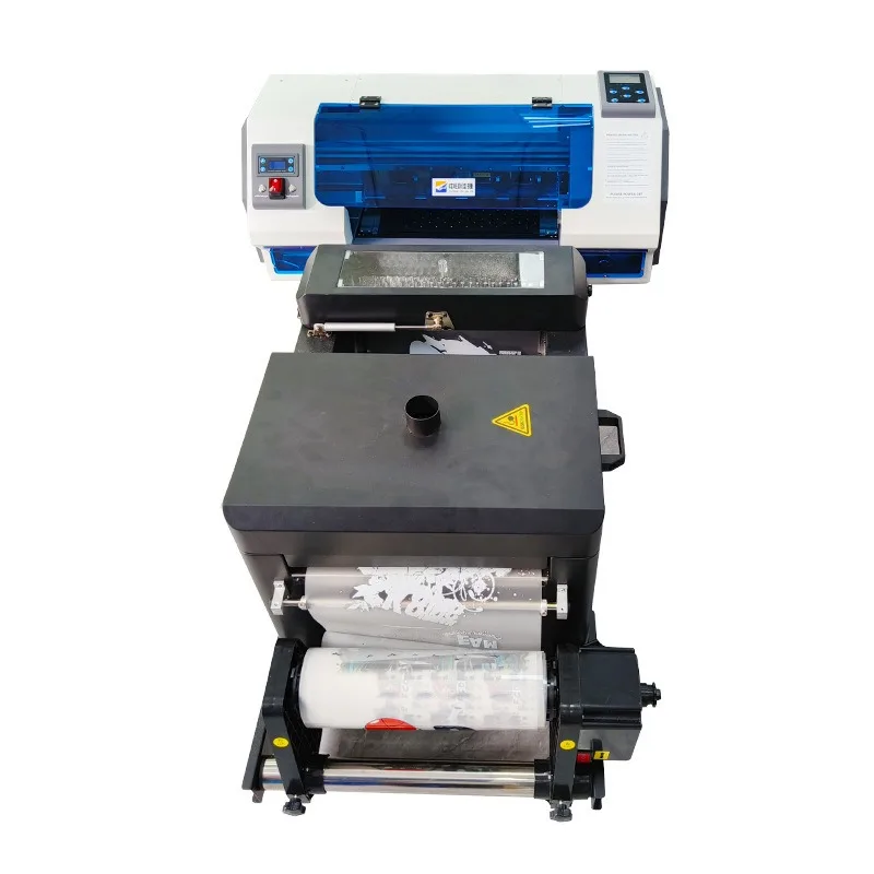 Double Nozzle Chalk Heat Transfer Patch Printer Xp600 New Printing Nozzle Digital Printing Machine DTF Offset Heat Press