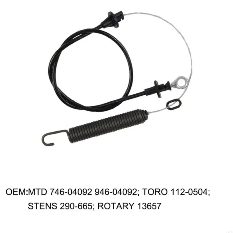 946-04092 Deck Engagement Clutch Cable Replace for 112-0504 LX420 LX425 LX460 746-04092 Lawn Mower Deck Cable C7AC