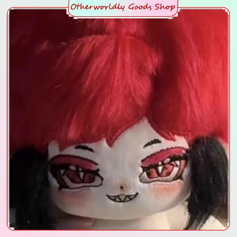 Hazbin Hotel Alastor 20 cm bambola di cotone giocattoli di peluche Anime periferica decorazione da collezione regali di festa in magazzino Kawaiii