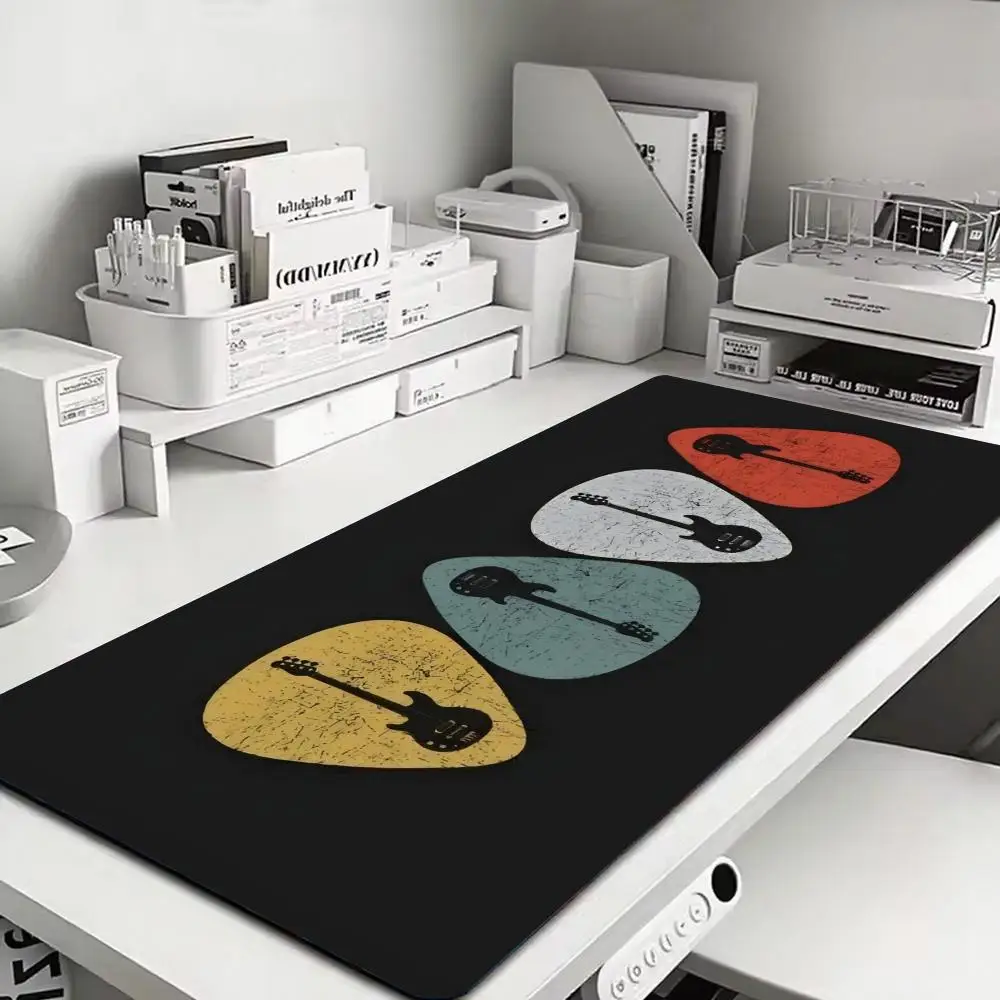 Alas Mouse Seni Pick Gitar Multi-Ukuran Anti-Selip Alas Mouse Gaming Gamer E-Sports Alas Mouse Game Keyboard Mekanik XXL Alas Meja