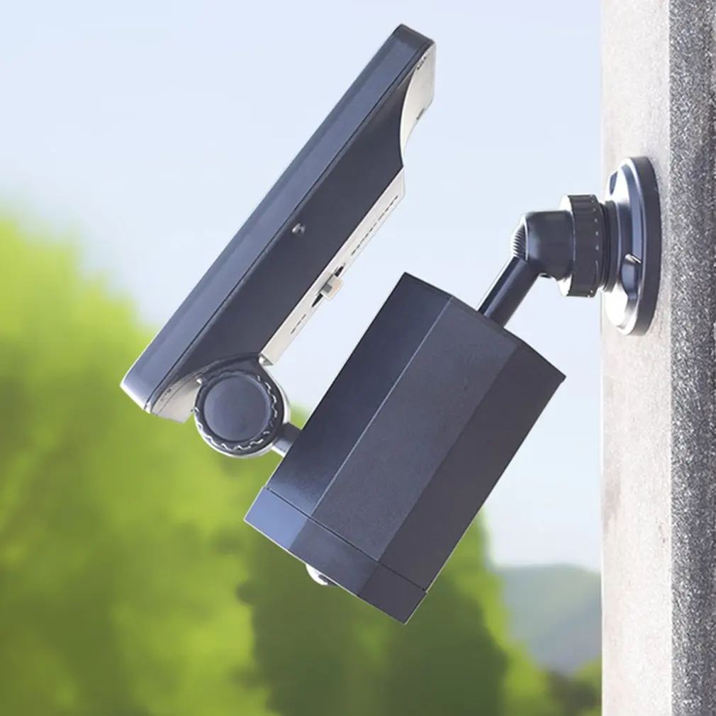 DUNIOutdoor Solar LED Camera Motion Sensor Projecteur, Lampe étanche, 3 modes, Sécurité, Maison, Jardin