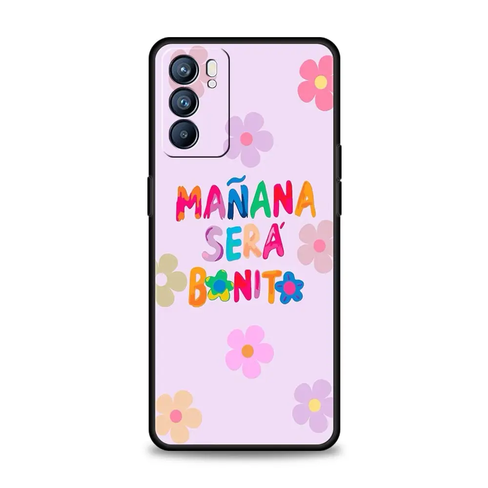 Letter Print Kangaroo Phone Case For Oppo Reno8 Reno7 Reno6 Pro A54 5G Find X6 X5 A53 A52 A9 A15 A95 A17 A16 A57 A31 Cover