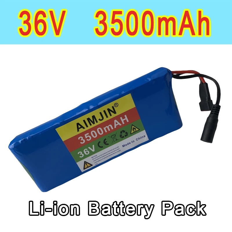 

36V 3500mAh Lithium Battery pack For Electric Scooter Bicycle Electric Tools Battery