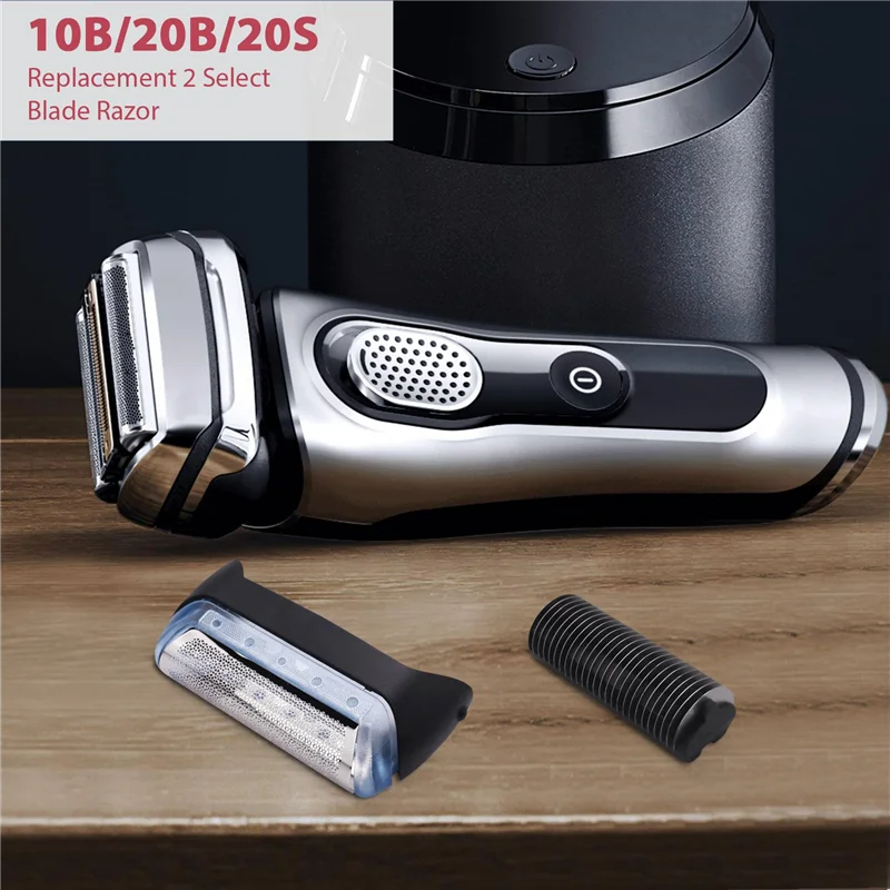 면도기 및 면도기 포일 및 커터 블레이드 교체, 브라운 10B/20B/20S 용, 면도기 교체 포일 + 커터 블레이드