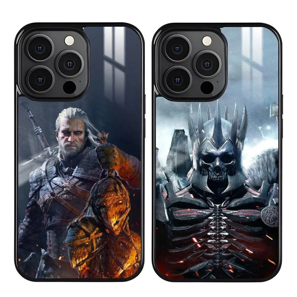 Game W-WitChEr 3 Cool Phone Case For iPhone 16 15 14 13 12 11 Pro Max Plus Mini Magnetic Magsafe Wireless Charging Cover