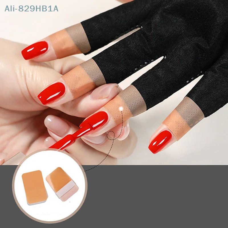 Guanto per Nail Art guanto di protezione UV guanti Anti radiazioni UV Protecter per Nail Art Gel UV LED Lamp Tool