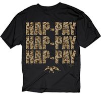 Duck Dynasty Hap-Pay Camo Adult Licensed T-Shirt - Jack Willie Phil Si Jase Tee