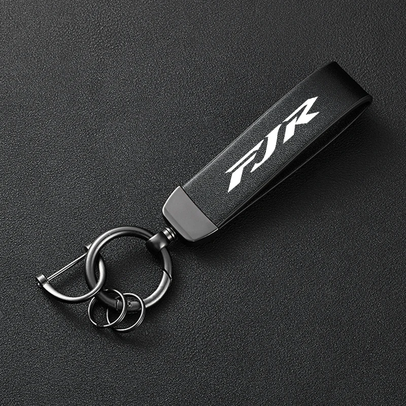For Yamaha FJR1300 FJR 1300 2011-2024 2025 Accessories Motorcycle Color Changing Leather Trendy Brand Keychain