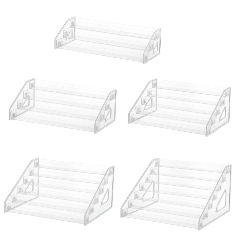 

Multi-Layer Rack Plastic Clear Polish Cosmetic Varnish Display Stand Holder