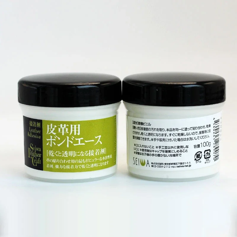 Seiwa Leathercraft Water Based Cement Glue Leather Bond Adhesive