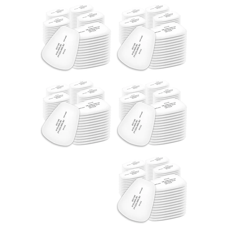Y22A-5N11 Respirator Filter Cartridges For 6200, 6502, 7502, Series Mask Filters,Use For Dust-Proof Dust&Torch Cutting 400PCS