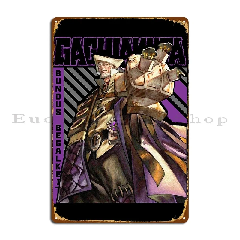 

Bundus Begalkait Gachiakuta Metal Sign Classic Personalized Design Pub Designing Tin Sign Poster