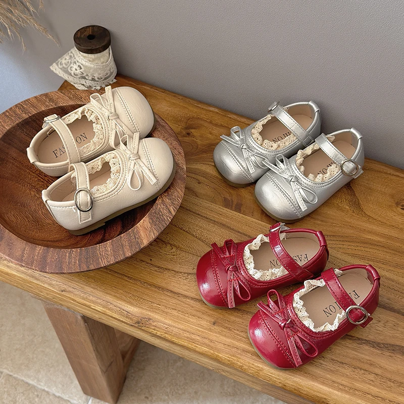 

Baby Shoes Spring Autumn Soft Sole Girl Leather Shoes Light Walking Shoes Minimalist Princess Shoe Allmatch Girls' Shoe 메리제인