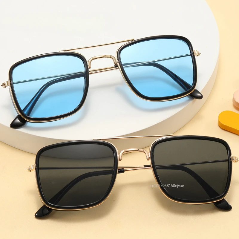 Новые детские солнцезащитные очки для мальчиков и девочек, детские металлические солнцезащитные очки, модные детские очки, детские очки, аксессуары для фотосъемки