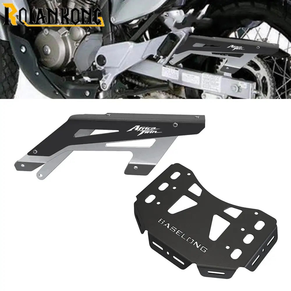 

For Honda XRV750 Africa Twin RD04 RD07 RD07A XRV 750 AFRICATWIN Motorcycle Accessories Chain Guard Luggage Holder Bracket