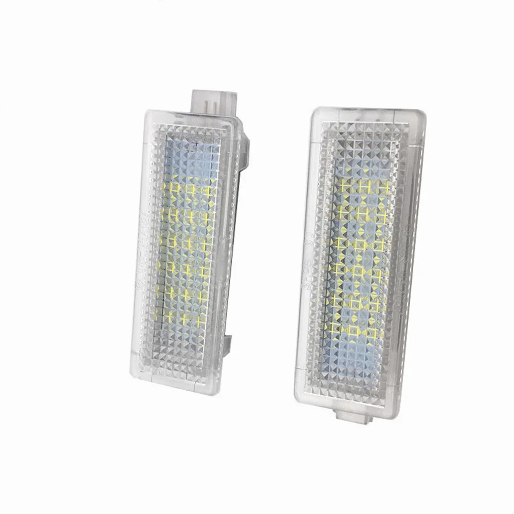 2pcs LED Courtesy Footwell Under Door Light  63316972605 For BMW E60 E87 E70 E90 E92 E63 E65 E85 M3 MINI Z4