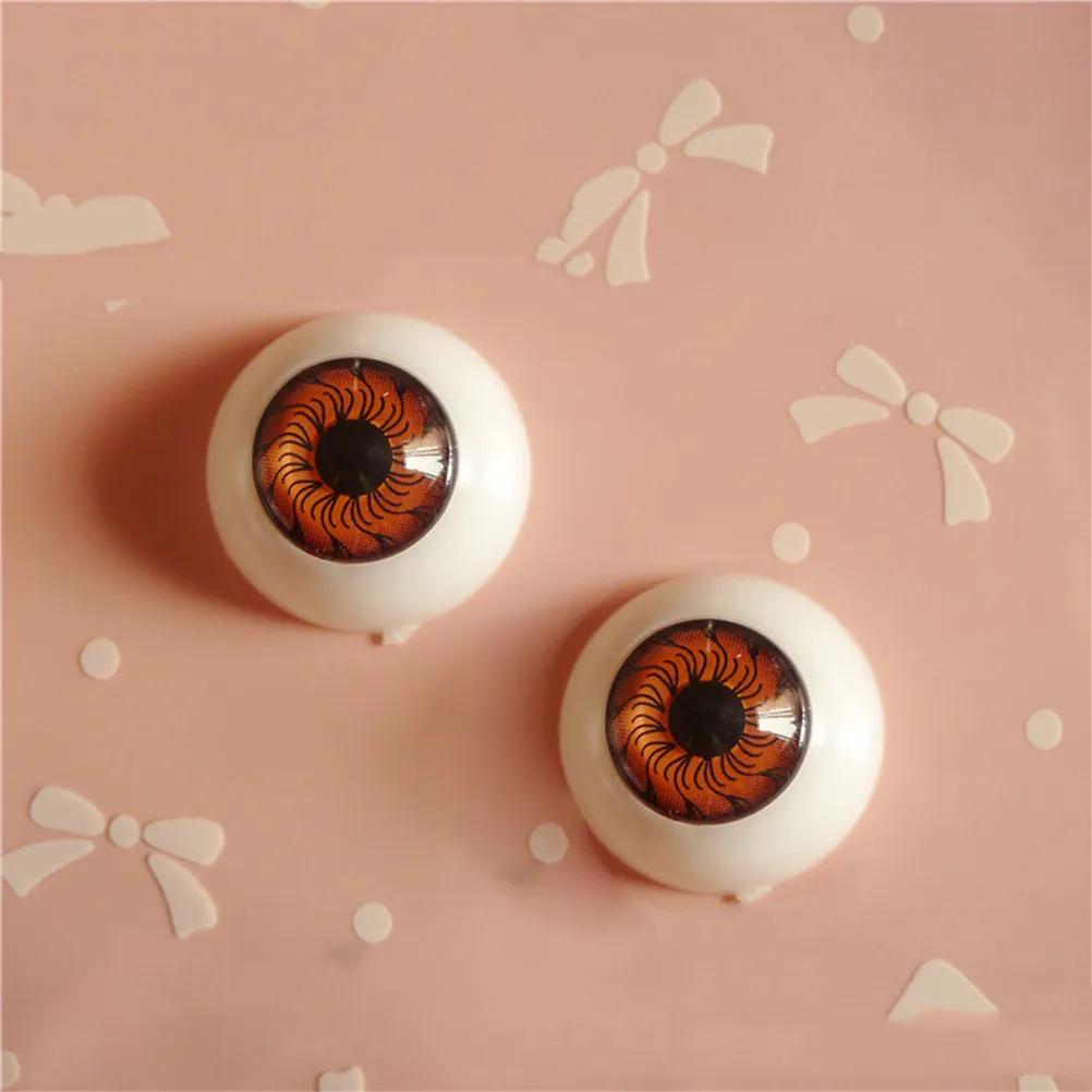 

30Pcs 20Mm High Quality Resin Simulated Round Eyes Funny Chic Design for DIY Animal Craft Projects Home Decoration Classroom Use