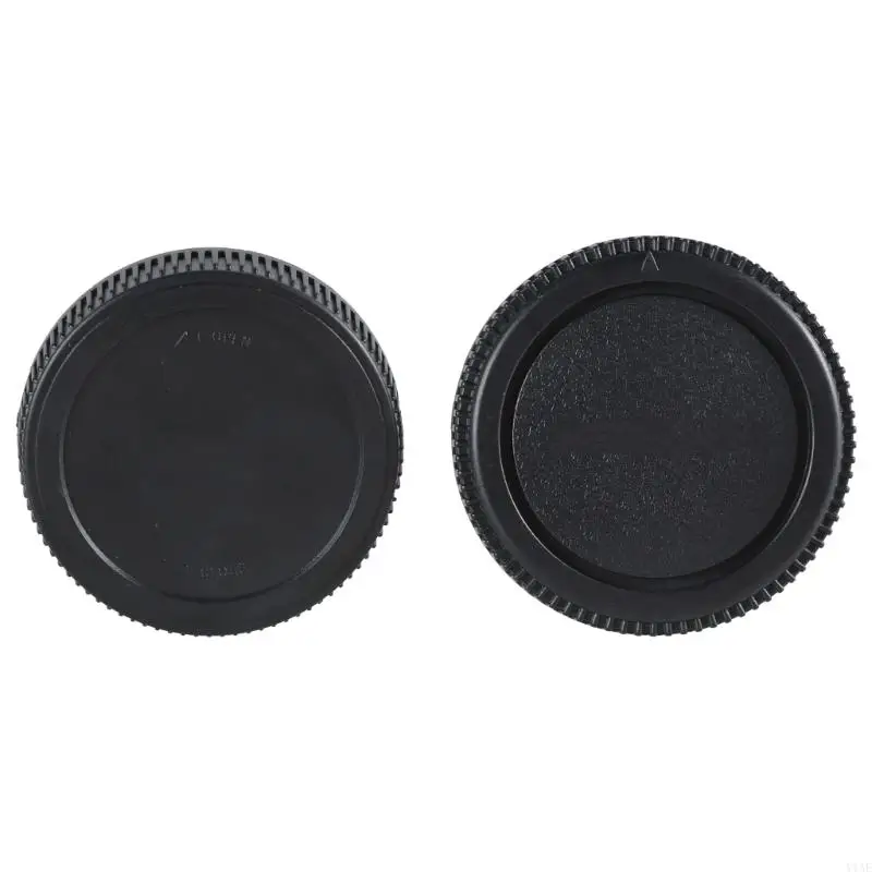 Y1AE Pack of 2 Set Rear Lens Cover and Body Caps for OM Series Cameras Lens