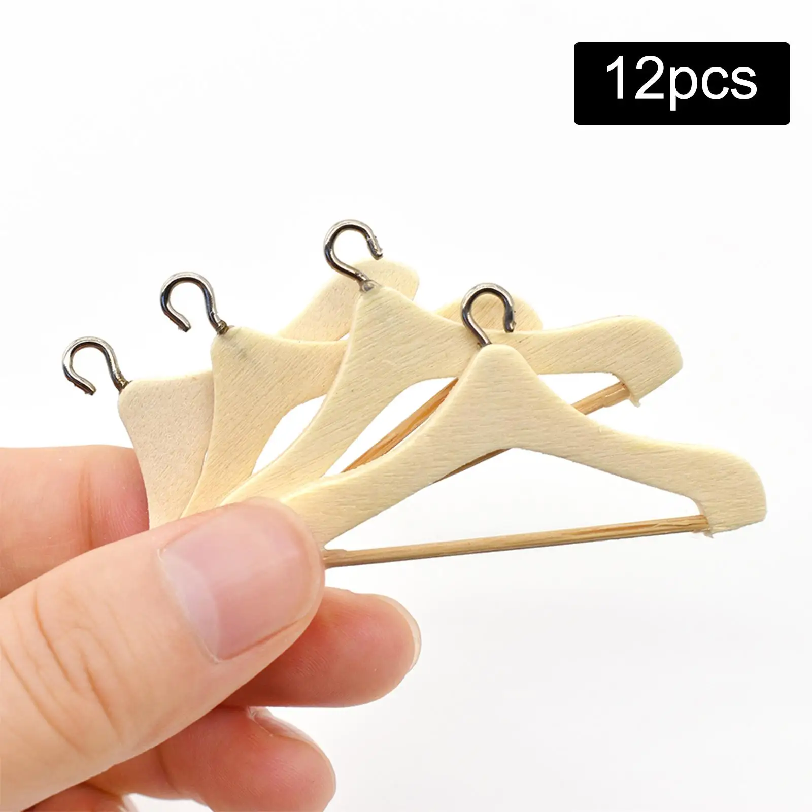 1:12 ミニチュアダンベルシミュレーションモデルルーム家具用品装飾、木製、5cmx2.5cm