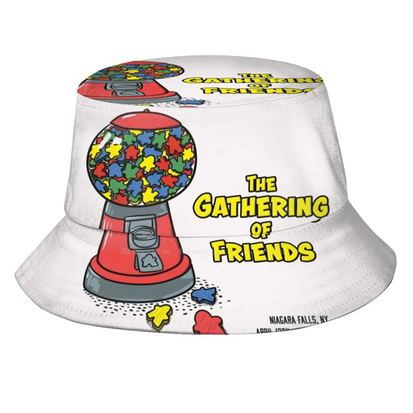 Gathering 2024 T-Shirt Sun Cap Fisherman Hat Bucket Hats Gatheringoffriends Thegathering Boardgames