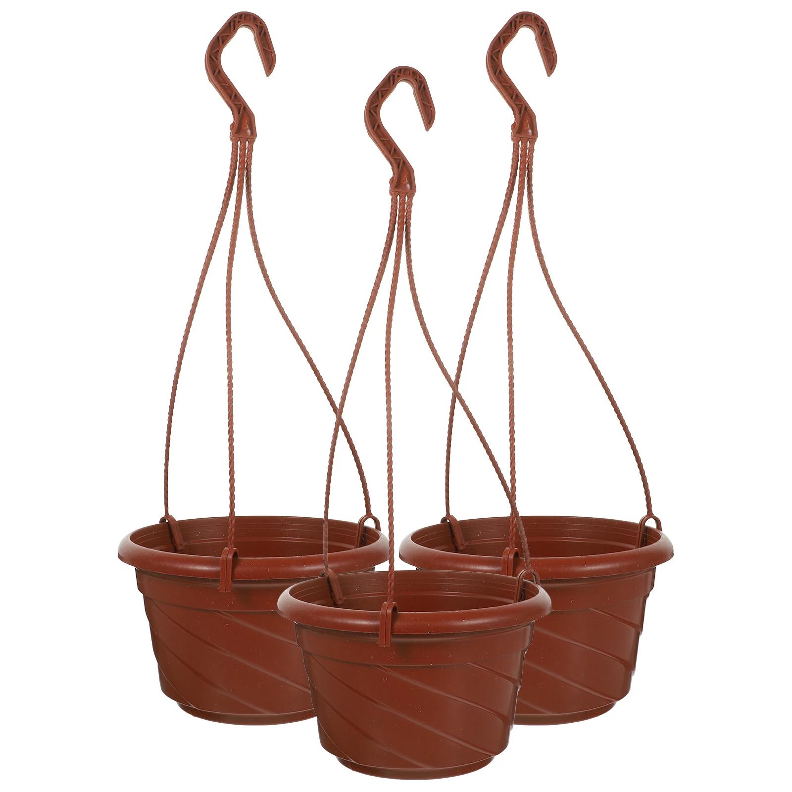

3 Pcs Hanging Flower Pot Small Orchid Planter Baskets Chlorophytum Plants Decor Plant Vase