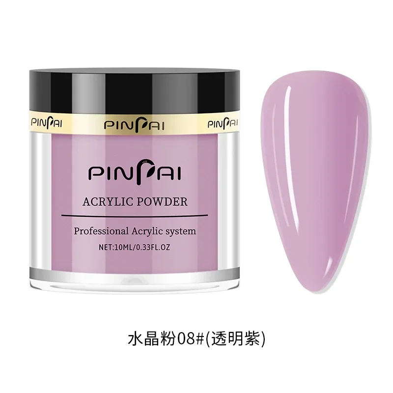 Poudre de cristal extensible pour Nail Art, 10 ml/bouteille, adhésif sculpté en diamant, poudre à paillettes pour ongles, poudre de trempage multicolore, décoration