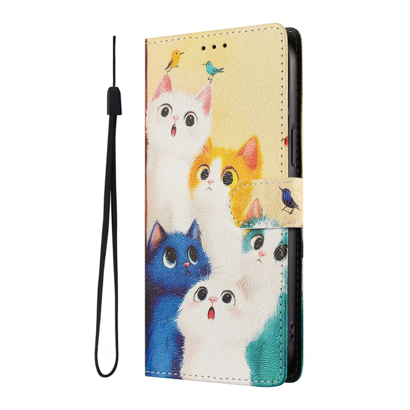 For nubia s2 s2e s2r Case Flip Wallet Holder Case on for ZTE Nubia S2 S2E S2R S 2 Lite Cover Cute Cat Animal Phone Cover Coque