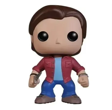 Funko POP Sobrenatural unirse a la caza Sam 93 #   Sam 93 #   con juguetes de sangre, colección de acción, figura de vinilo, modelo de juguete, regalo para niños