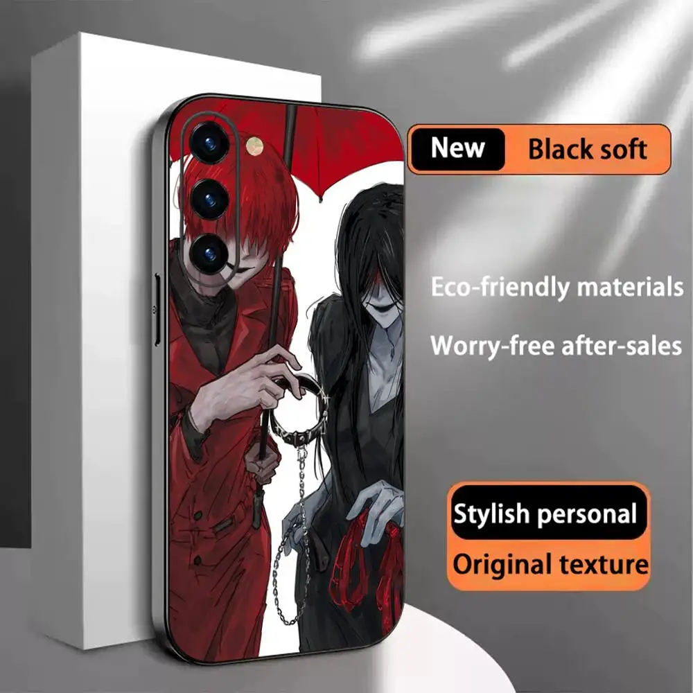 Scarle-tella H-homicipher fashion man Phone Case For Samsung Galaxy S26 S25 S24 S23 S22 S21 Plus Ultra Note20 Soft Black