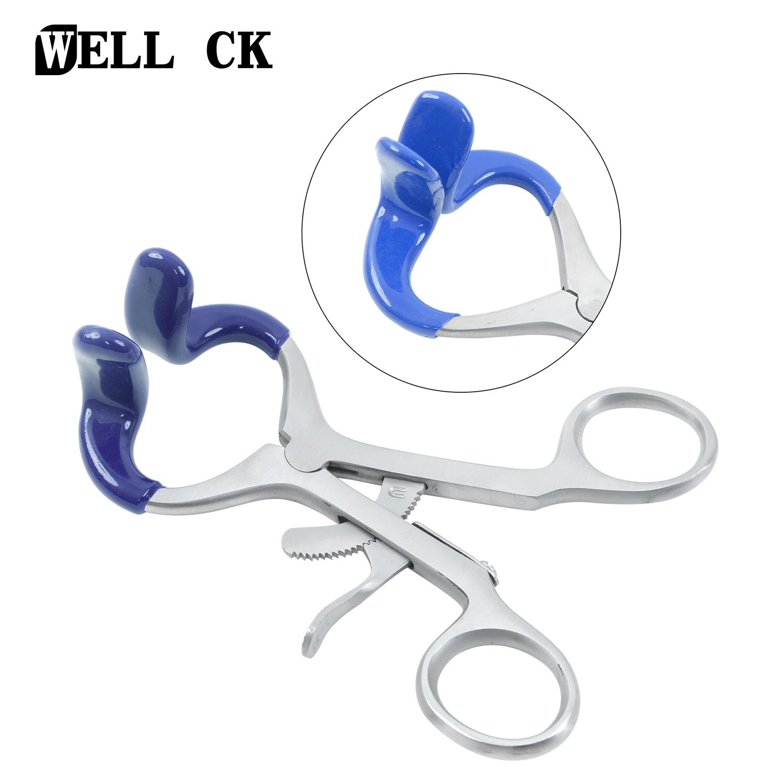 

WellCK Dental Clamp Opener Stainless Steel Mouth Opener Cheek Expander Dental tools Oral Exam Instrument Dental instruments