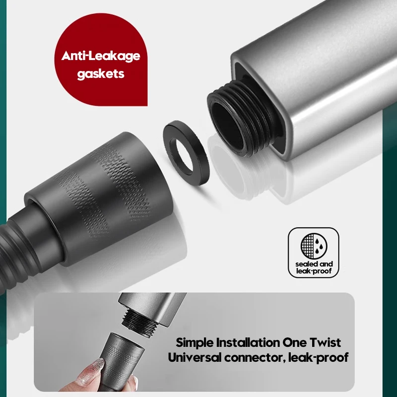 15 см высококачественный фильтр для воды, регулируемый душ высокого давления, портативный 3 режима, большая панель, насадка для душа, аксессуары для ванной комнаты