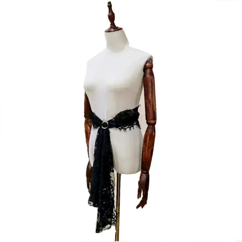 

49MF Trendy Scarves Women Muslim Islamic Lace Hollow Long Hijab Shawl Wrap Stole