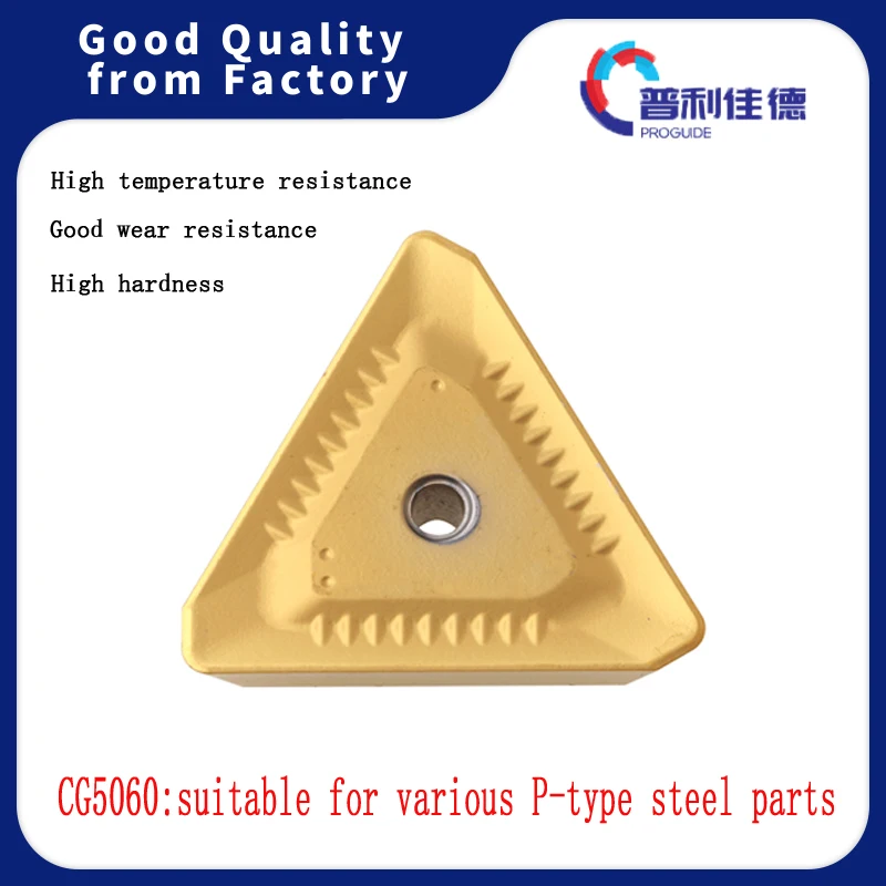 PROGUIDE Original TPXR2204PDSR-FM CG5060 CNC Milling Turning Tools Carbide Inserts Lathe Cutter Cutting Tool For Steel Parts