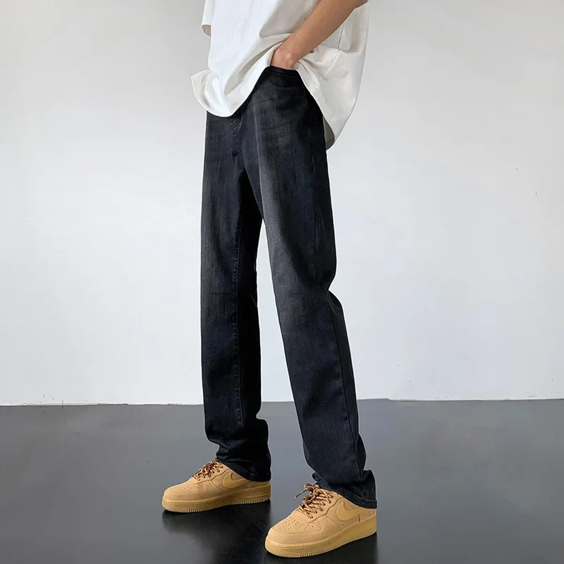 Jeans Men's clothing fall new fashion versatile American retro straight pants street pants trend casual pants Men trousers