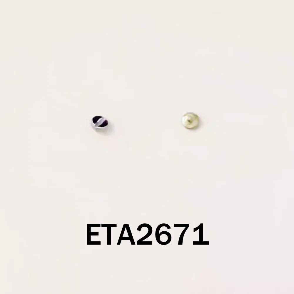 

Watch Accessories Suitable for ETA2671 Movement Fine Regulation Screw Watch Repair Parts Fine Adjustment Screw