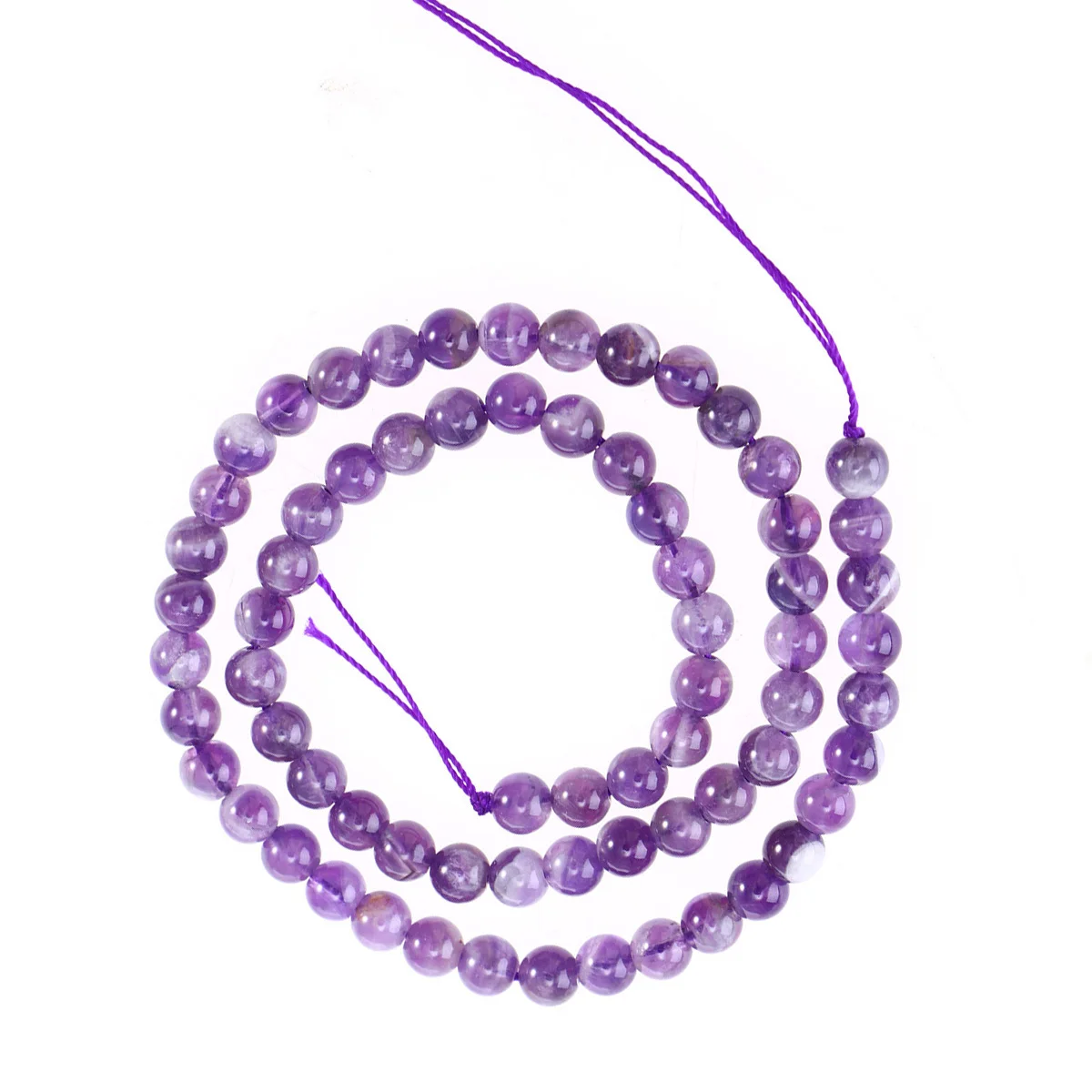 

6Mm Purple Amethyst Loose For Jewelry Making Diy Craft Necklace Crystal Glass Beads Accessories Crystals Beads For Diy Jewelry