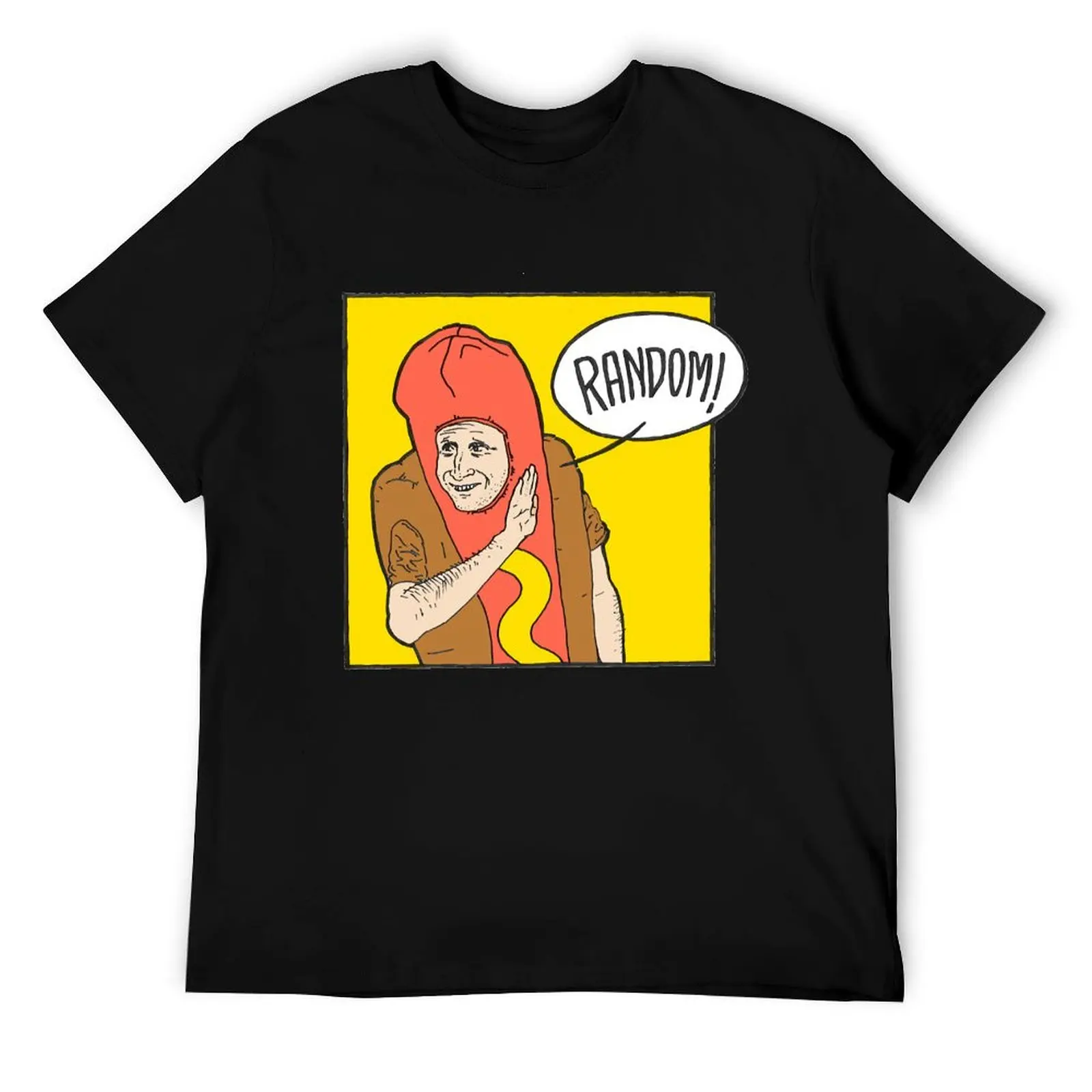 

I Think You Should Leave Hot Dog Car Crash T-Shirt man t shirt designer man t shirt heavy cotton t shirts cotton 100% T-Shirt