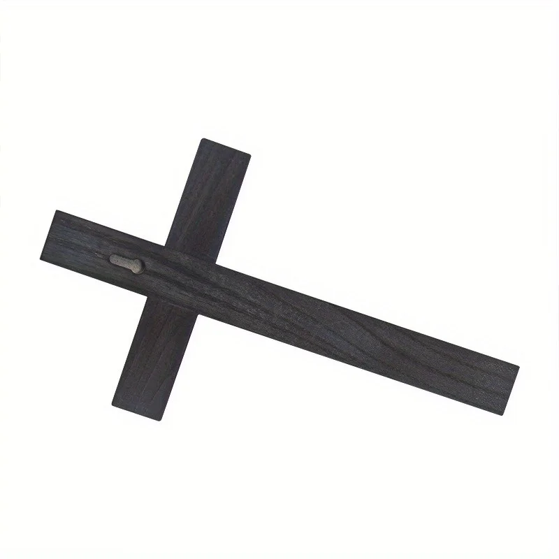 Hanging Ornaments Catholic Crucifix Wall Mounted Wooden Crosses Party Meditation Office Gifts Crafts Sincere Jesus Christ Solid